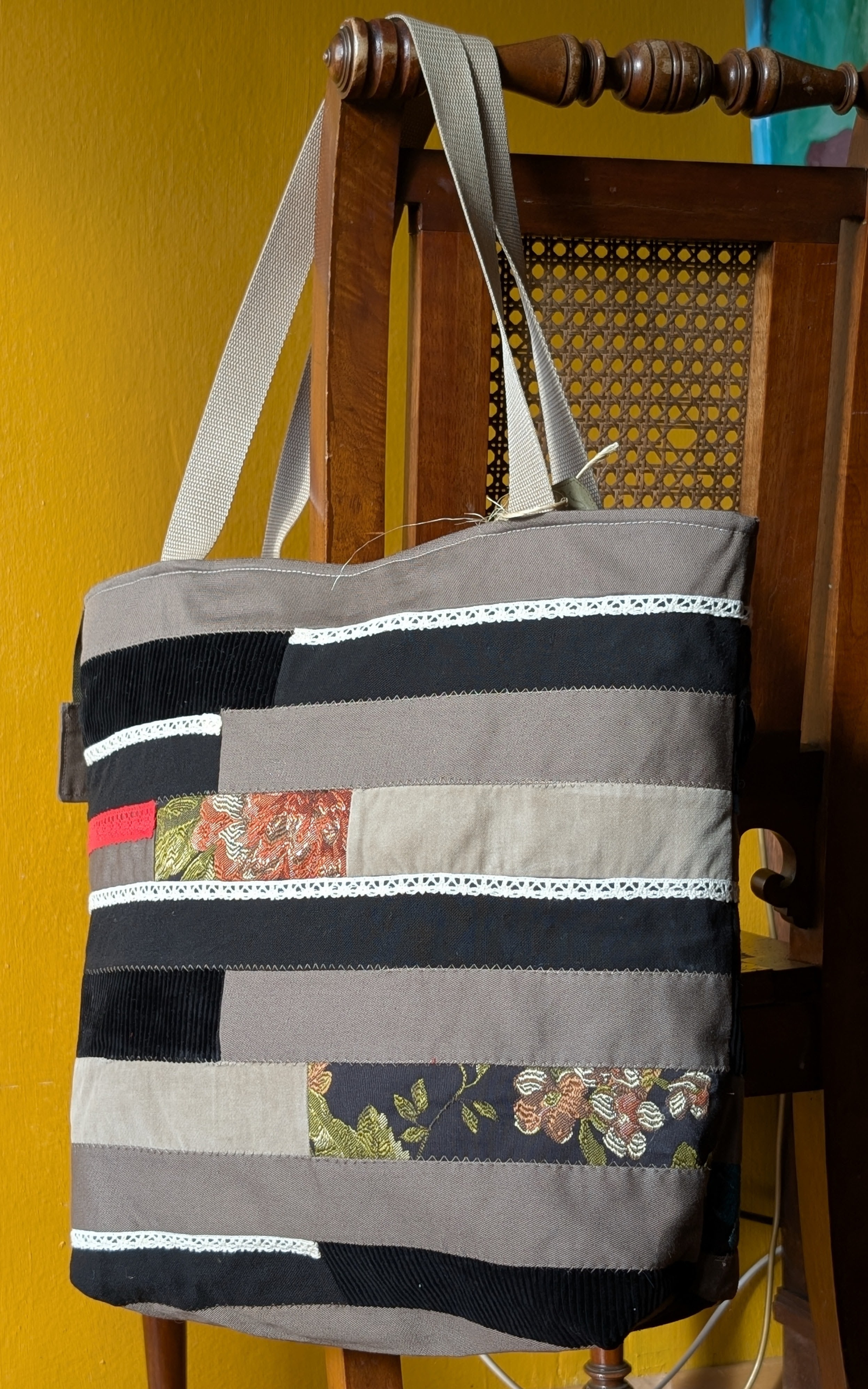 Tasche "Warum nicht Streifen?" - Miniaturbild 3