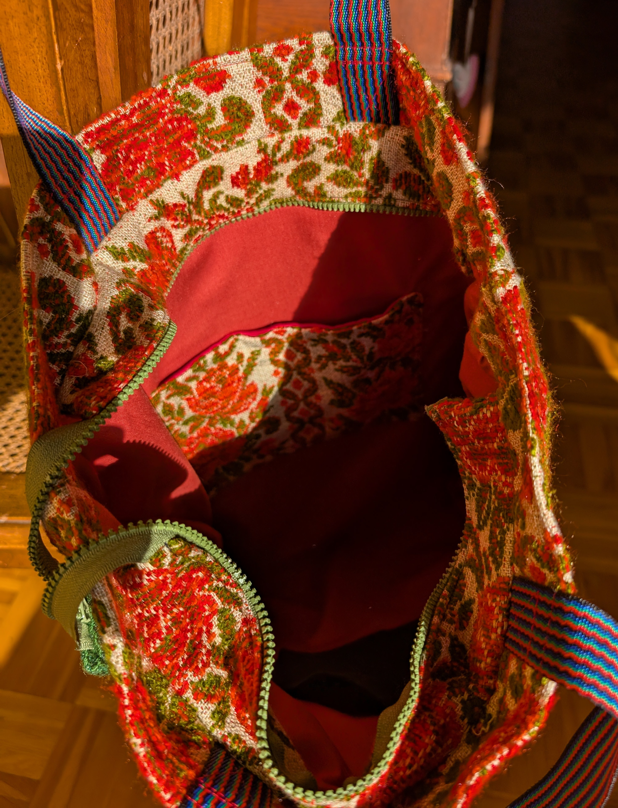 Tasche "Ethno-Blume" - Miniaturbild 3