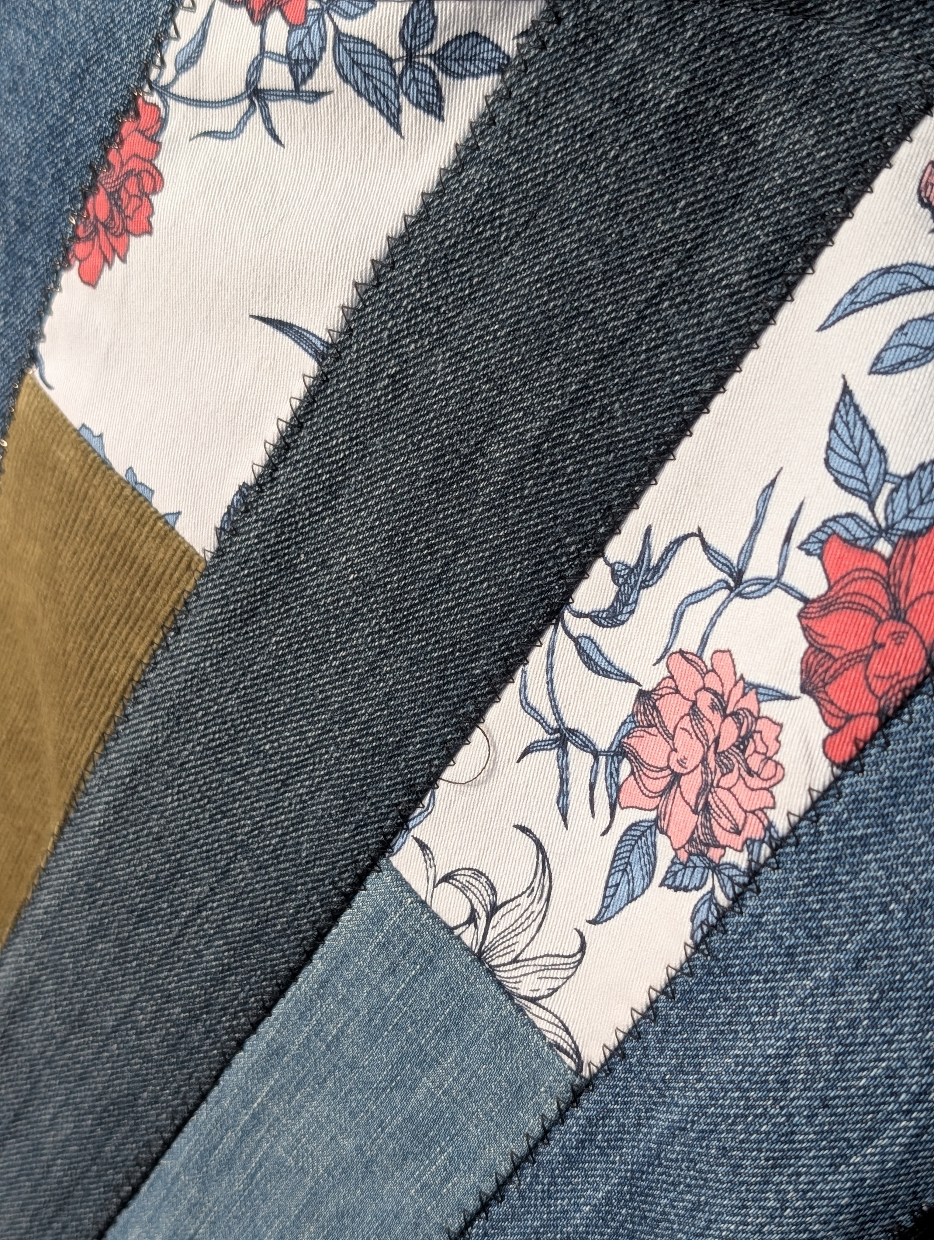 Tasche "Diagonale Streifen" N°1 - Miniaturbild 6