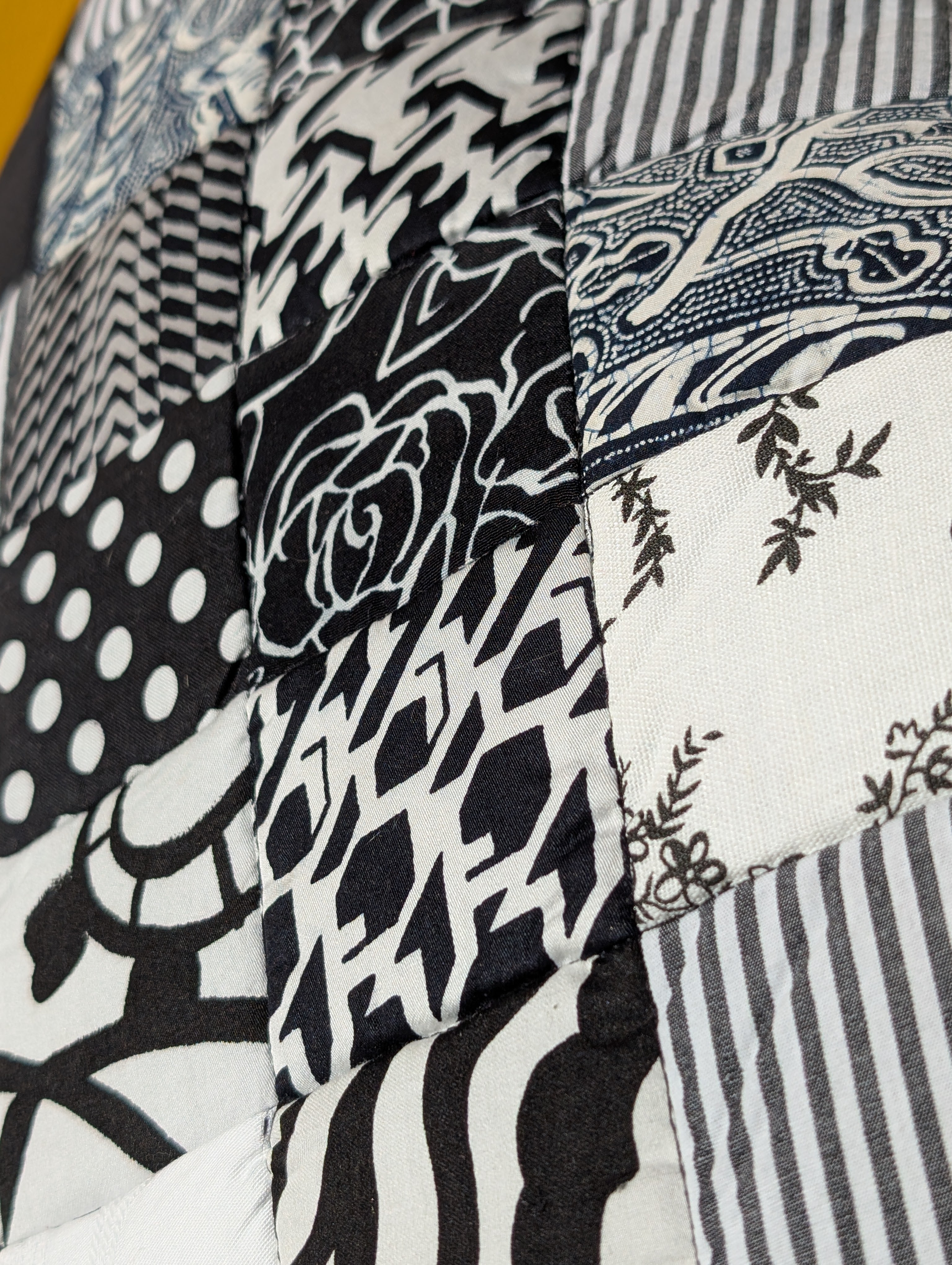 Kissen "Warum nicht Schwarz & Weiß" N°2 - Miniaturbild 3