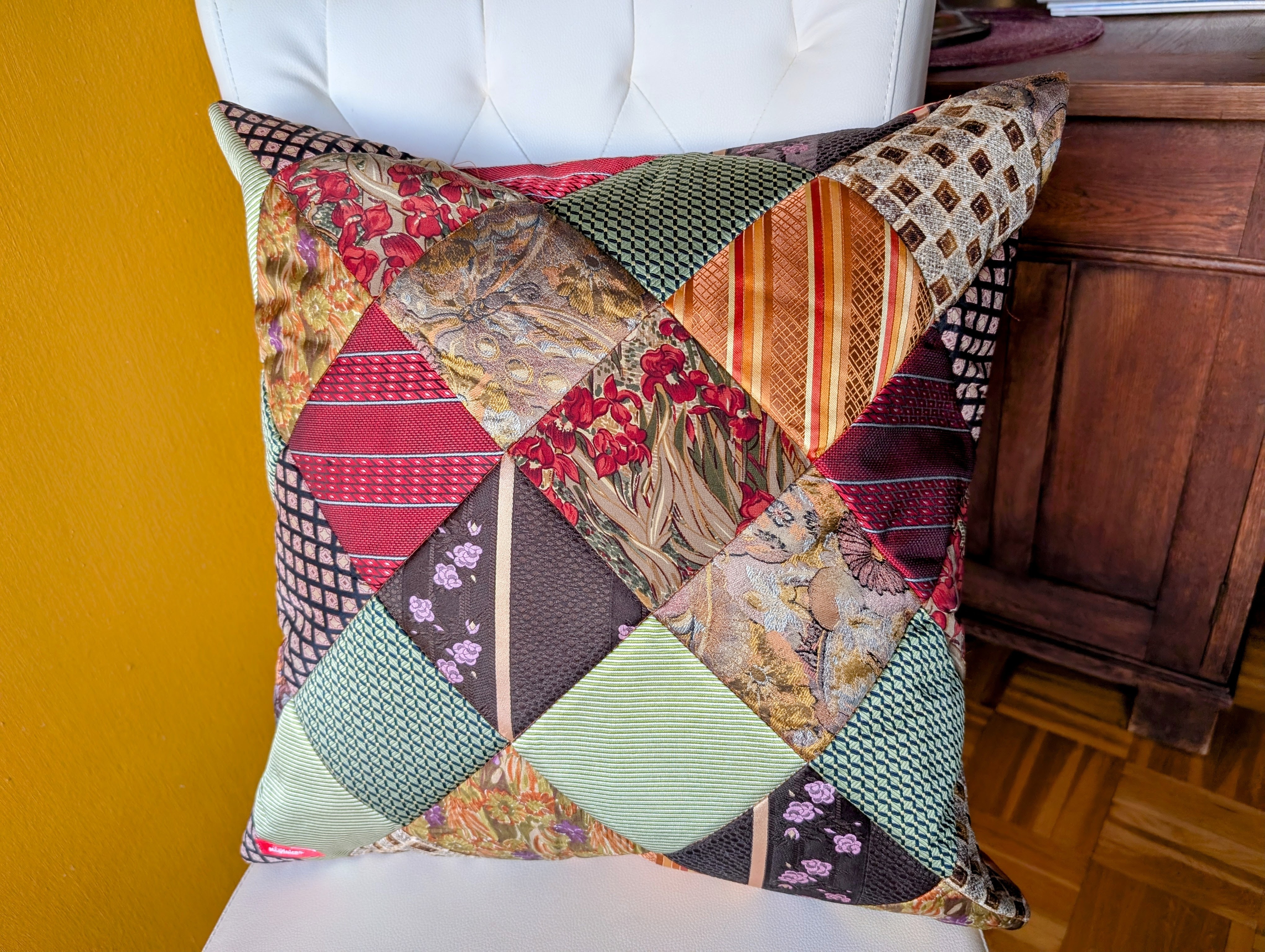 Kissen "Elegante Krawatten" N°7