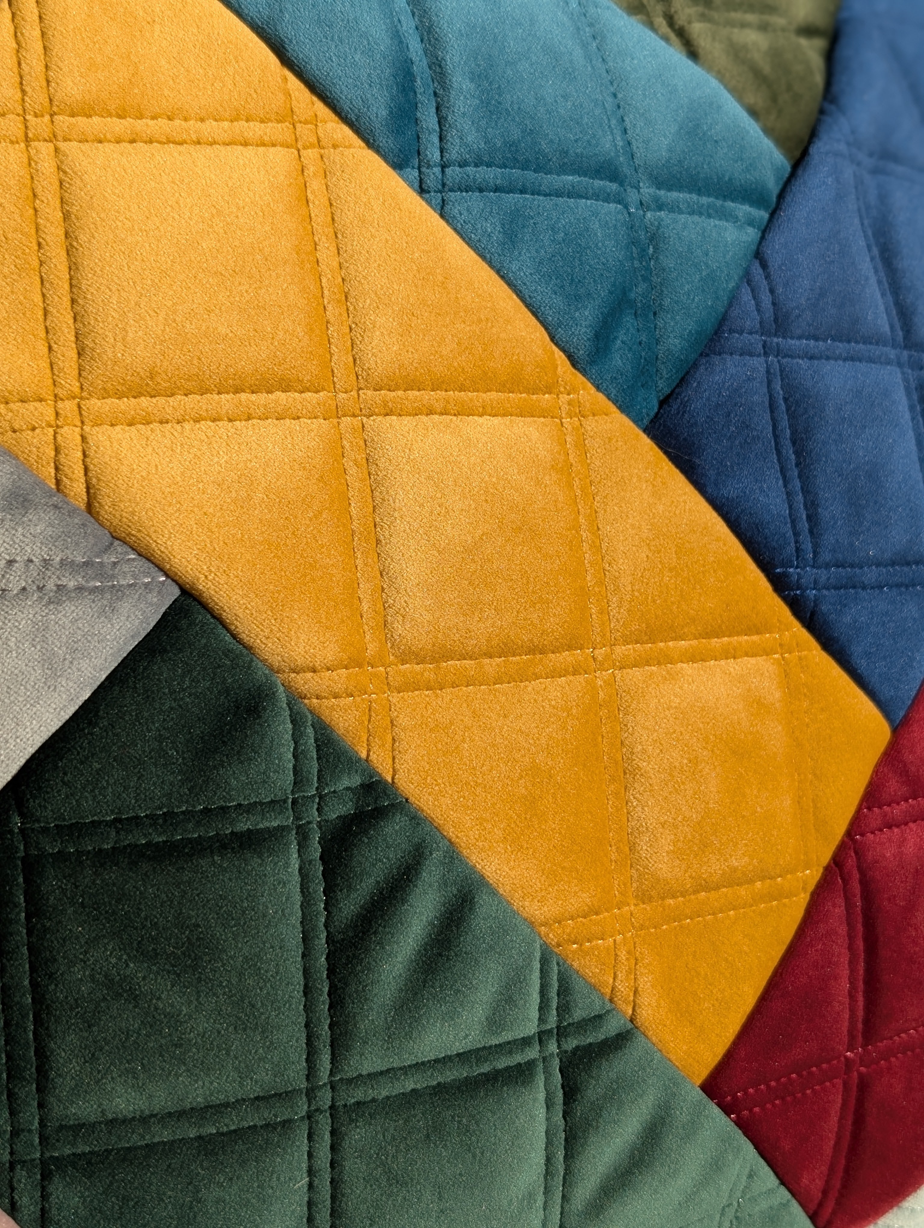 Kissen "Bunter Samt" - Miniaturbild 3