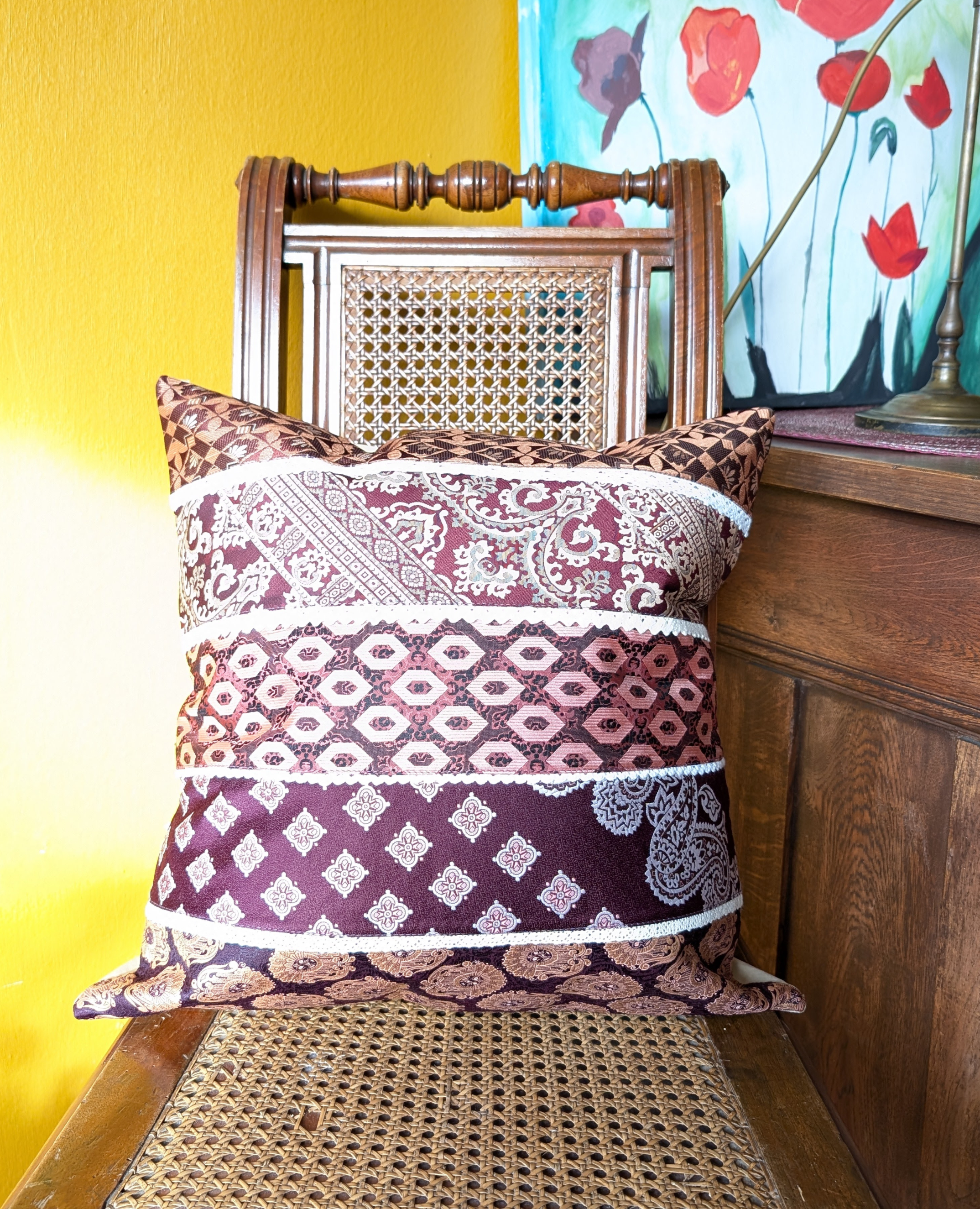 Kissen "Krawatte & Spitze" - Miniaturbild 4