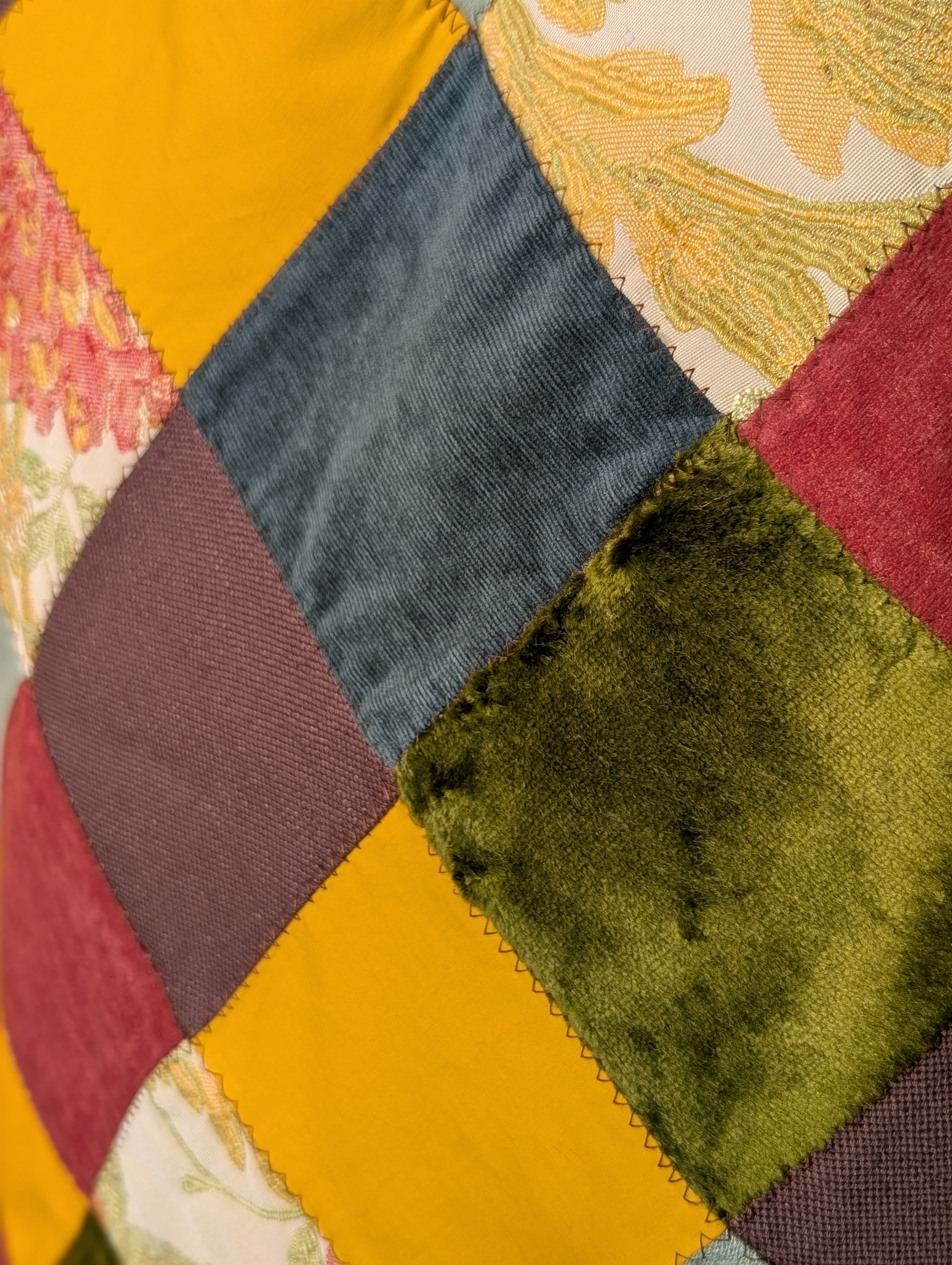 Tasche "Rosen und Quadrate" - Miniaturbild 3